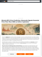 Bitcoin (BTC) Price Prediction: Glassnode Signals Potential Price Floor Near $80K as Sellers Capitulate