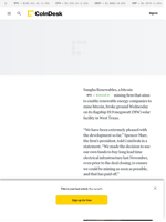 Bitcoin Mining Startup Sangha Breaks Ground on West Texas Pilot Project