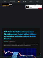TON Price Prediction: Toncoin Eyes $2.28 Recovery Target Within 30 Days as Technical Indicators Signal Bullish Reversal - Blockchain.News