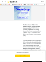 Bitcoin Price (BTC) News: Touched on BOJ ETF Unwind