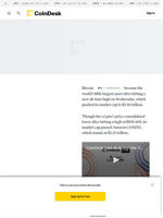 Bitcoin Overtakes Amazon as the Fifth Largest Asset, Hitting $2.16T Market Cap