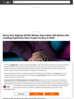 Entry into Digitap ($TAP) Mimics Aave Near $25 Before the Lending Explosion: Best Crypto to Buy in 2026