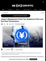 Japan’s Megabanks Finish Yen Stablecoin Pilot and Eye Real Transactions
