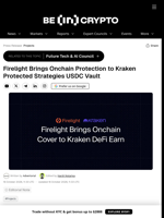 Firelight Brings Onchain Protection to Kraken Protected Strategies USDC Vault