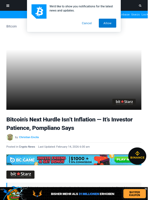 Bitcoin’s Next Hurdle Isn’t Inflation — It’s Investor Patience, Pompliano Says