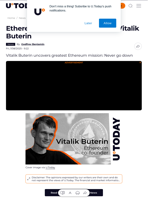 Ethereum Must Never Go Down: Vitalik Buterin