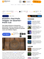 Powell’s Fed Pulls Trigger on Quarter-Point Cut – News Bytes Bitcoin News