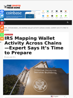 IRS Mapping Wallet Activity Across Chains—Expert Says It’s Time to Prepare - The Crypto News Wire