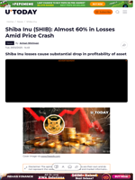 Shiba Inu (SHIB): Almost 60% in Losses Amid Price Crash