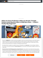 Shiba Inu Price Prediction: Shiba Inu Breaks Triangle Pattern with Massive Hike in SHIB Burn Rate — Could It Finally Flip Dogecoin? - Brave New Coin