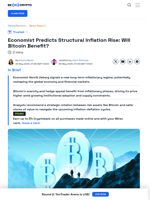 How Rising Inflation Could Trigger Bitcoin’s Rise