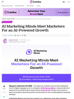 AI Marketing Minds Meet Marketers For an AI-Powered Growth - Coinfea