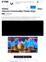 Stellar (XLM) Could Become 'Rock Star,' Veteran Commodity Trader Says