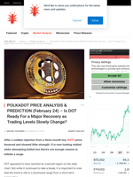 POLKADOT PRICE ANALYSIS & PREDICTION (February 24) – Is DOT Ready For a Major Recovery as Trading Levels Slowly Change?  - NullTX