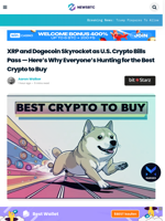 Best Crypto to Buy? XRP and Dogecoin Soar as U.S. Crypto Bills Spark Altcoin Rally