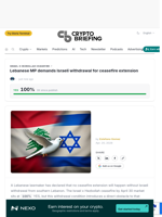 Lebanese MP demands Israeli withdrawal for ceasefire extension