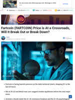 Fartcoin (FARTCOIN) Price is At a Crossroads, Will It Break Out or Break Down? - TheNewsCrypto