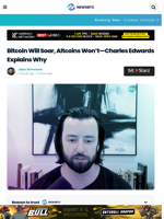 Bitcoin Will Soar, Altcoins Won’t—Charles Edwards Explains Why