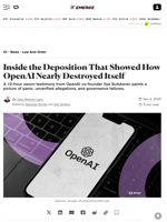 Inside the Deposition That Showed How OpenAI Nearly Destroyed Itself - Decrypt