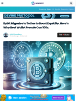 Bybit Migrates to Tether to Boost Liquidity. Here’s Why Best Wallet Presale Can 100x