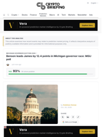 Benson leads James by 12.4 points in Michigan governor race: MSU poll