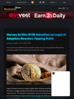 Harvey AI Hits $11B Valuation as Legal AI Adoption Reaches Tipping Point - Blockchain.News