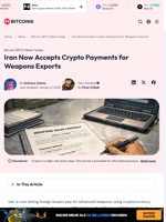 Iran Now Accepts Crypto Payments for Weapons Exports