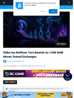 Shiba Inu Netflows Turn Bearish As 145B SHIB Moves Toward Exchanges