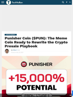 Punisher Coin ($PUN): The Meme Coin Ready to Rewrite the Crypto Presale Playbook - TechBullion