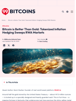Bitcoin is Better Than Gold: How Inflation Hedging Shifted Digital