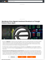 Worldcoin Price Signals Imminent Breakout as Triangle Pattern Nears Apex - Brave New Coin