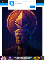 Trump’s Portfolio Now 92% ETH Amid Market Crash: Analysts Call It the Perfect Time to Buy Ethereum | Bitcoinist.com