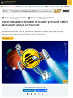 Aptos-Based Decibel to Launch USDCBL Stablecoin via Stripe-owned Bridge