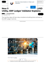 New XRPL Feature May Expand RLUSD Utility, XRP Ledger Validator Explains - U.Today