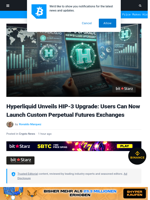 Hyperliquid Unveils HIP-3 Upgrade: Users Can Now Launch Custom Perpetual Futures Exchanges | Bitcoinist.com