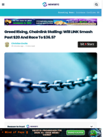 Chainlink Stalling: Will LINK Smash Past $20 And Race To $36.5?