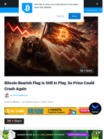 Bitcoin Bearish Flag Is Still In Play, So Price Could Crash Again | Bitcoinist.com