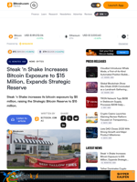 Steak 'n Shake Increases Bitcoin Exposure to $15 Million, Expands Strategic Reserve – News Bytes Bitcoin News