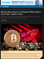 Bitcoin Price Reacts as Dormant Whale Moves $122.54M - What's Next?