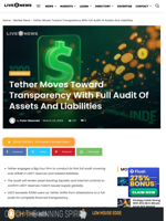 Tether Begins Full Audit of $184B USDT Reserves