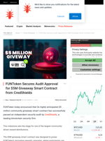 FUNToken Secures Audit Approval for $5M Giveaway Smart Contract from CredShields - NullTX