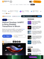 Starknet Develops 'strkBTC' to Bring Shielded Transactions to Bitcoin – News Bytes Bitcoin News