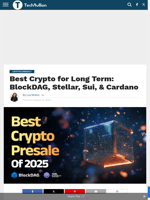 Best Crypto for Long Term: BlockDAG, Stellar, Sui & Cardano