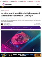 Cash App Introduces Bitcoin Lightning and Stablecoin Options
