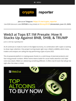 $WAI Presale Tops $7.1M, Could This Be the Top-Performing Crypto of June?