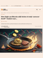 How high can Bitcoin rally before it truly 'corrects' itself'? Analyst says... - AMBCrypto