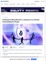 Why January Marks a Critical Bitcoin Consolidation Phase for 2026