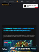 ATOM Price Prediction: Cosmos Targets $2.75-$2.80 Breakout by February - Blockchain.News