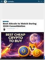 Best Altcoin to Watch During 2026 Consolidation - TechBullion