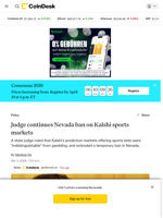 Judge continues Nevada ban on Kalshi sports markets